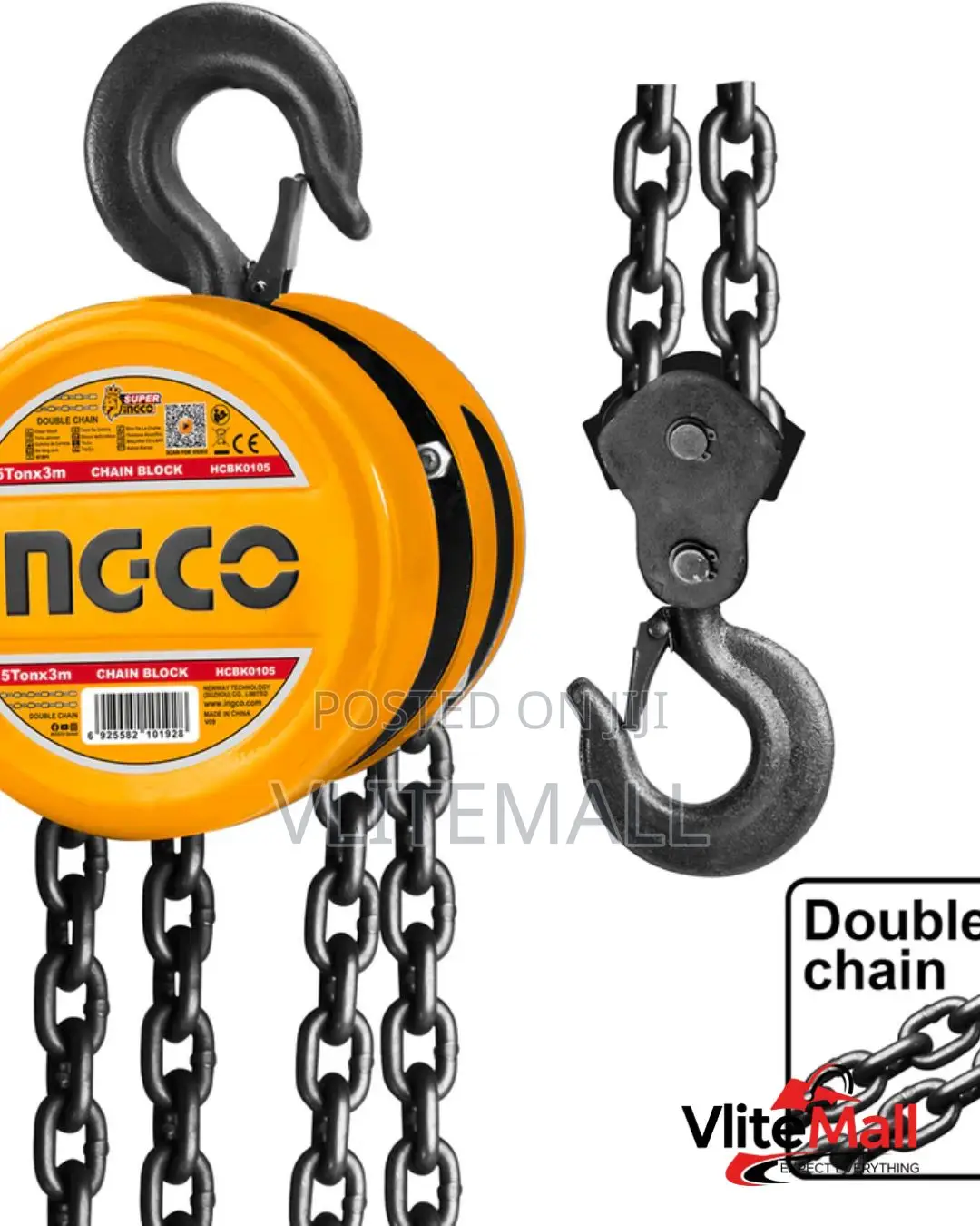 5 Tons Chain Block Hcbk0105 Ing-ht