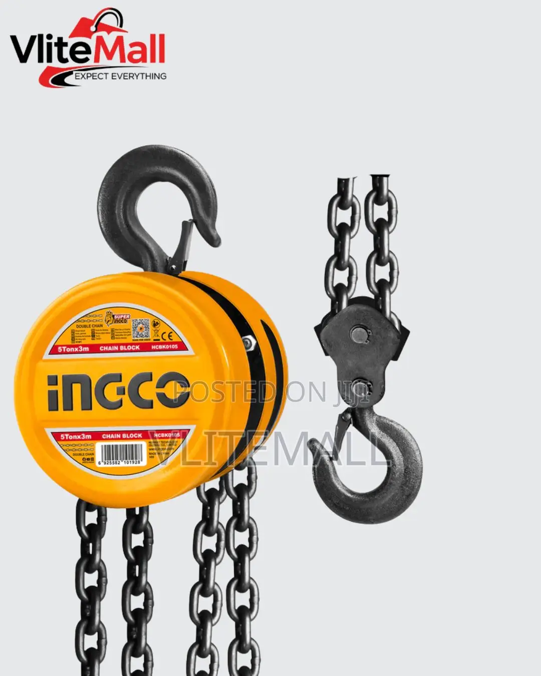 5 Tons Chain Block Hcbk0105 Ing-ht
