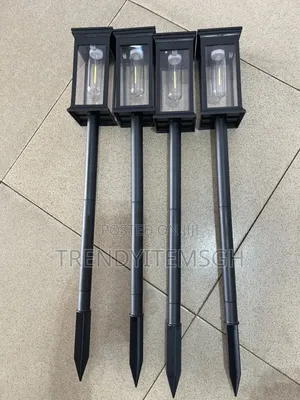 4 Set Led Solar Outdoor Garden Lamp