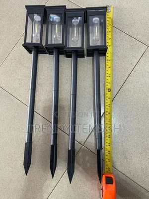 4 Set Led Solar Outdoor Garden Lamp