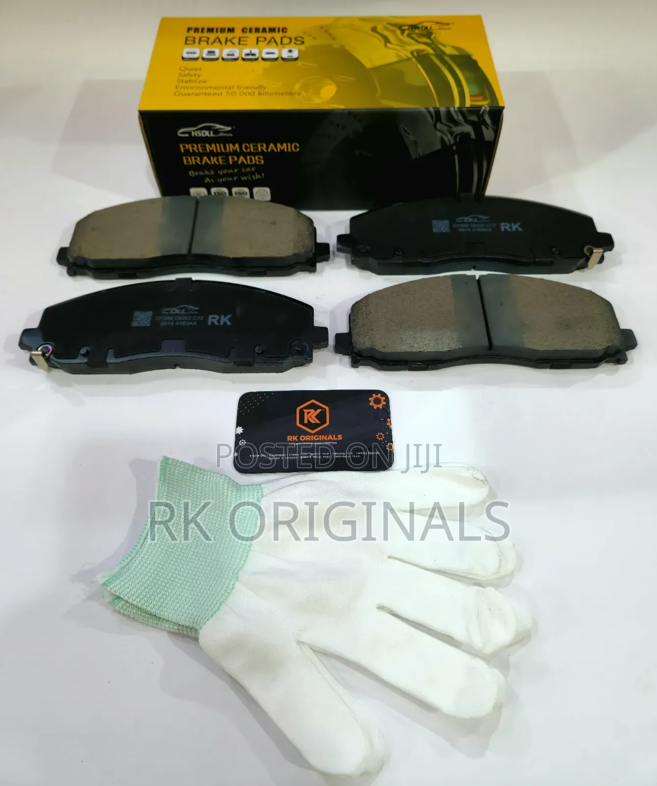 Wrangler/Journey/Gladiator/Pacifica 17-25 Ceramic Front Brake Pads
