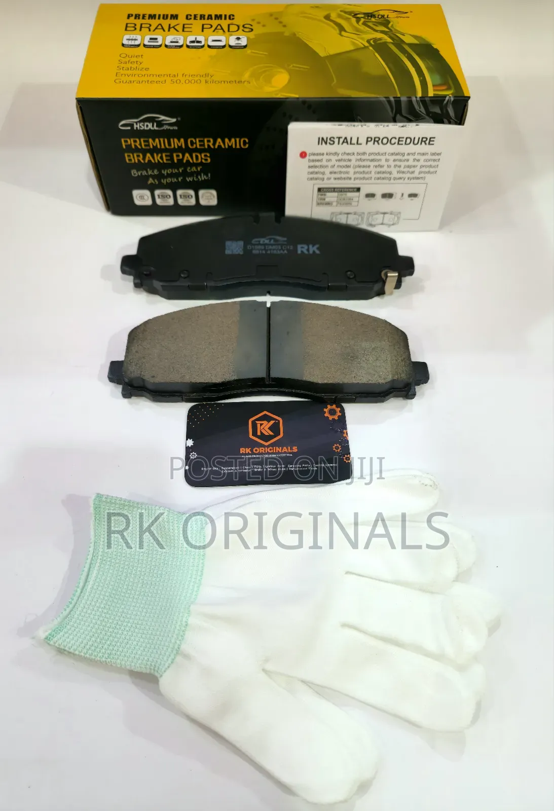 Wrangler/Journey/Gladiator/Pacifica 17-25 Ceramic Front Brake Pads