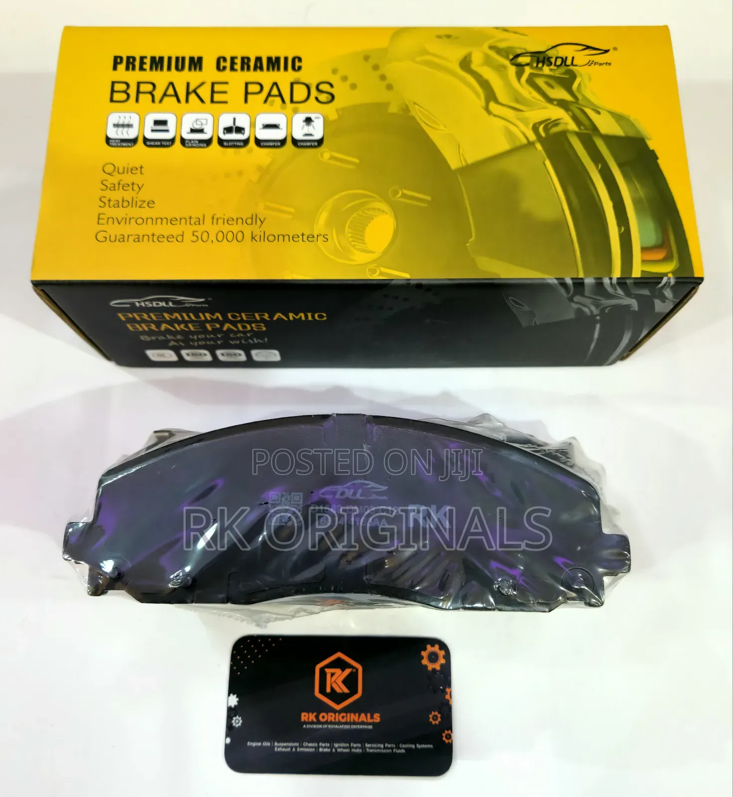Wrangler/Journey/Gladiator/Pacifica 17-25 Ceramic Front Brake Pads