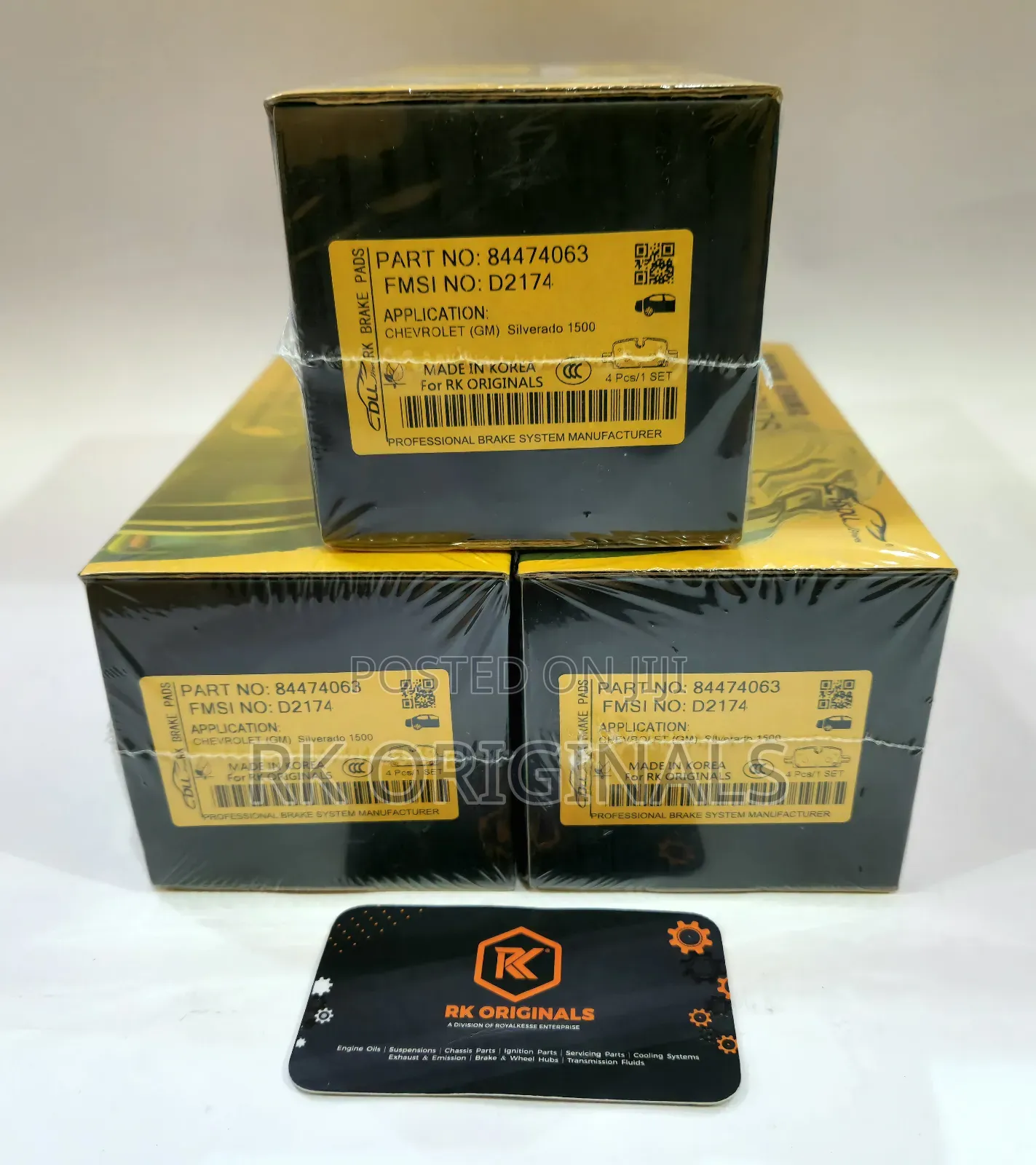 Escalade/Tahoe/Suburban/Yukon/Silverado 21-25 Back Brake Pads Sensor