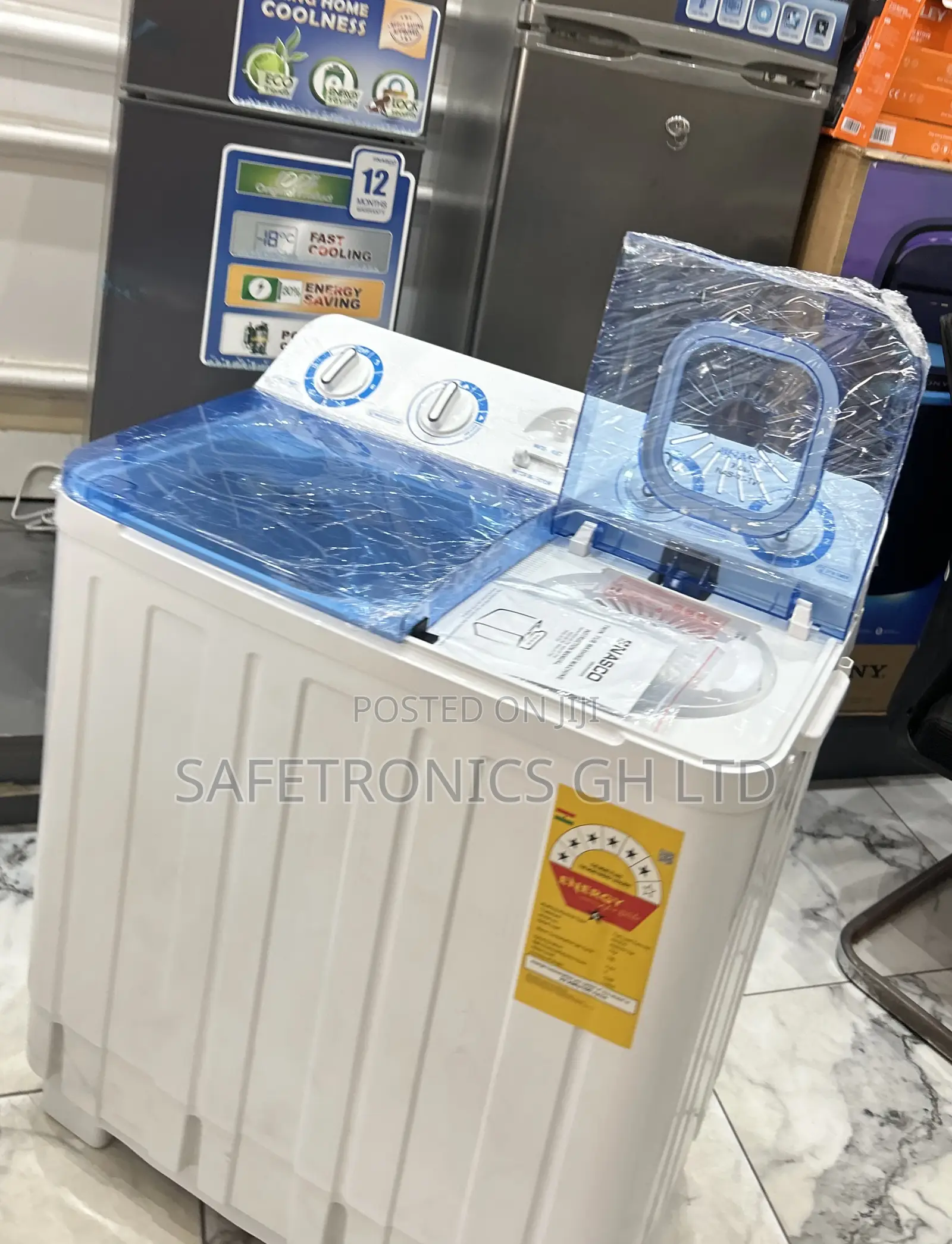 Elegant White Nasco in Top Washing Machine 7kg Sku: Nas-07-Tw
