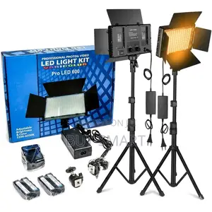 Professional Photo and Videos Led Light Kit With Varicolors