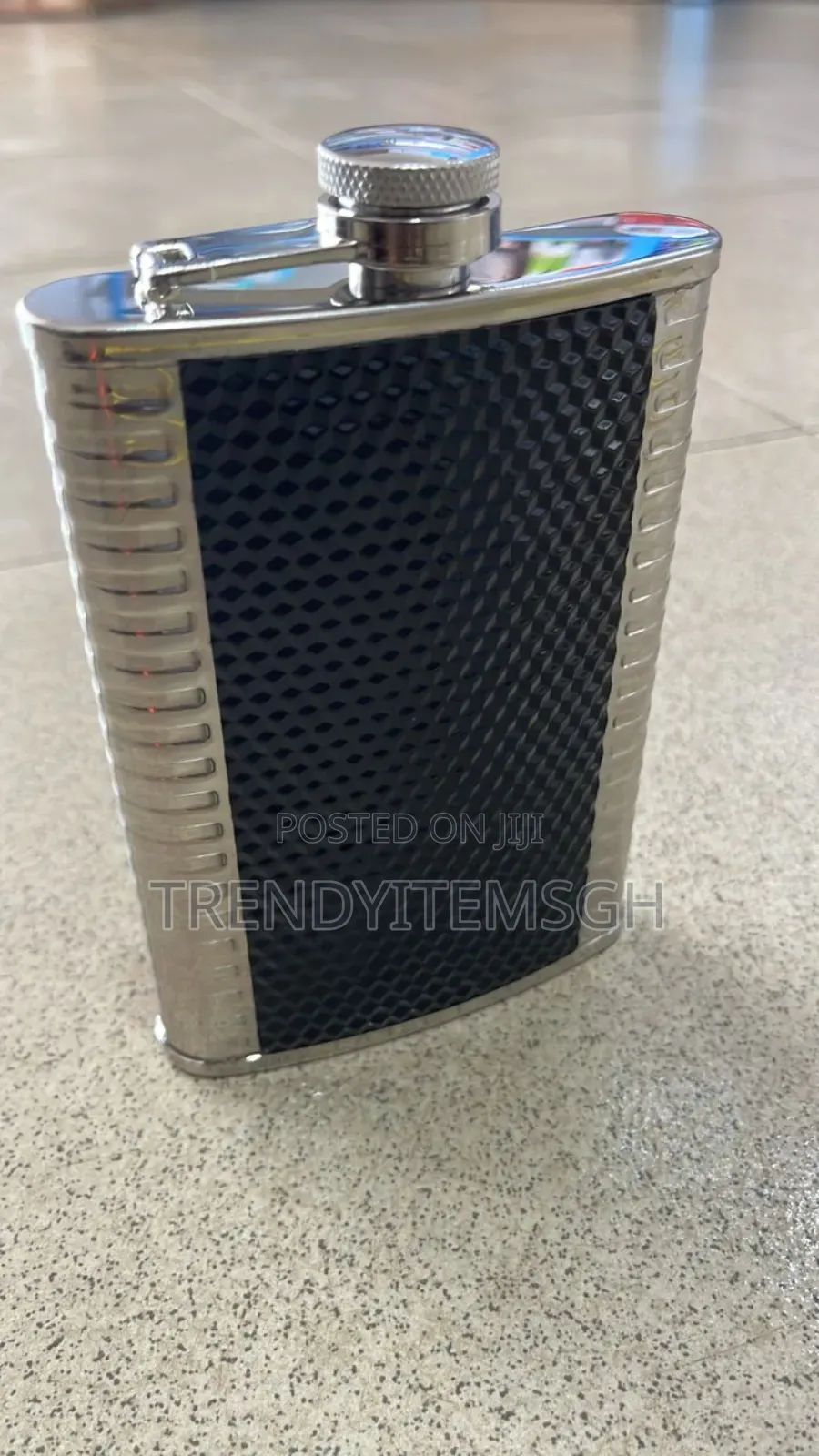 Leather Stainless Steel Hip Flask