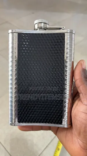 Leather Stainless Steel Hip Flask