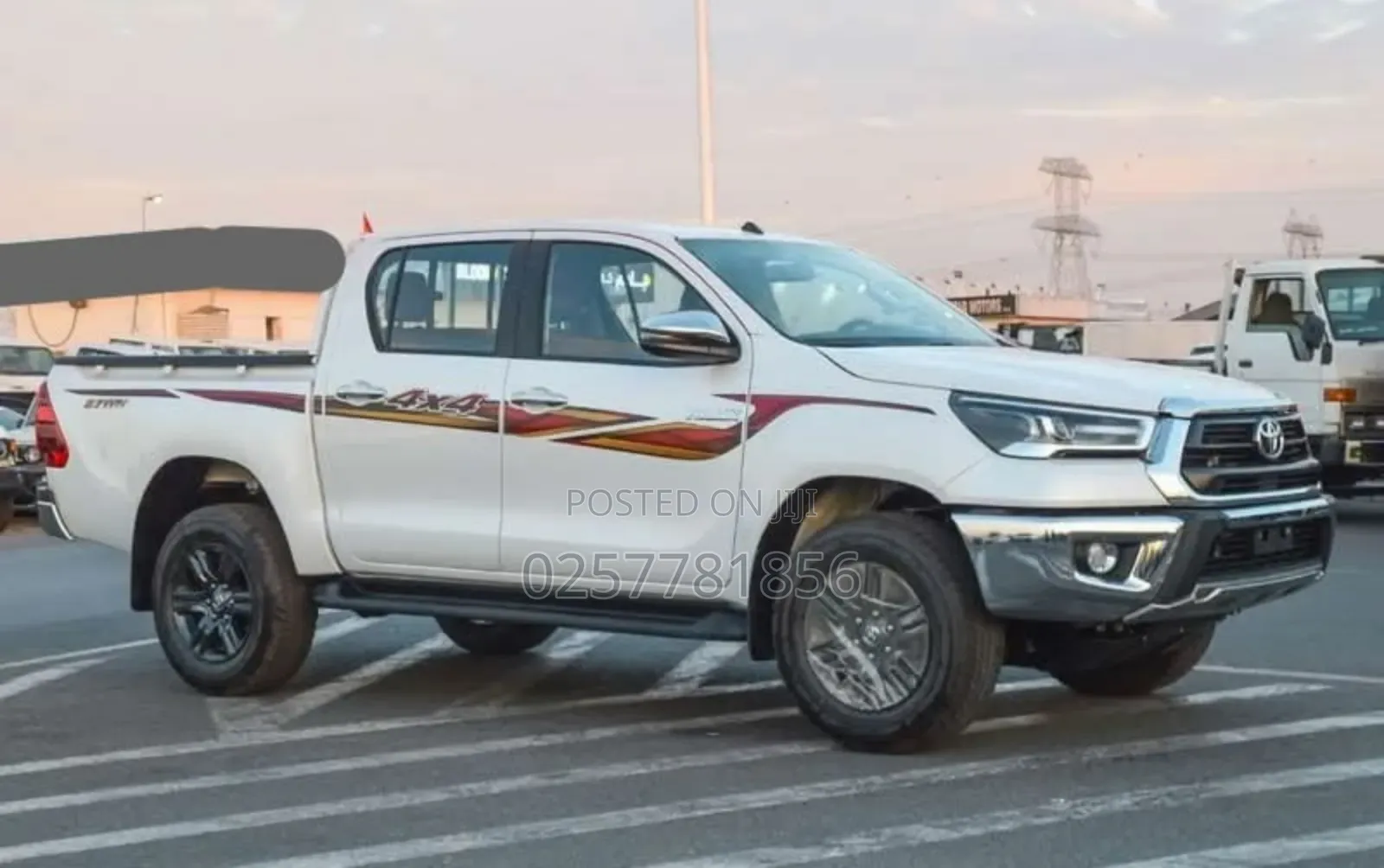New Toyota Hilux 2025 White