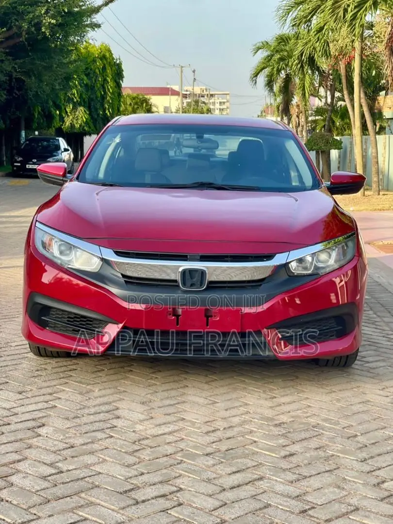Honda Civic LX Sedan 2019 Red