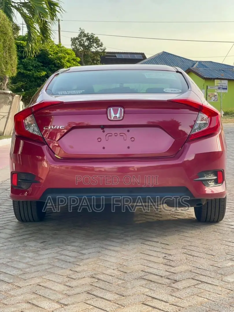 Honda Civic LX Sedan 2019 Red
