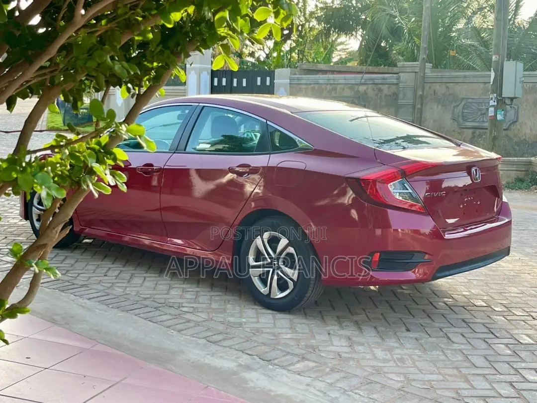 Honda Civic LX Sedan 2019 Red