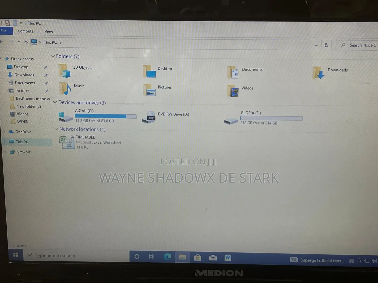Laptop Medion Akoya S6421 6GB Intel HDD 320GB