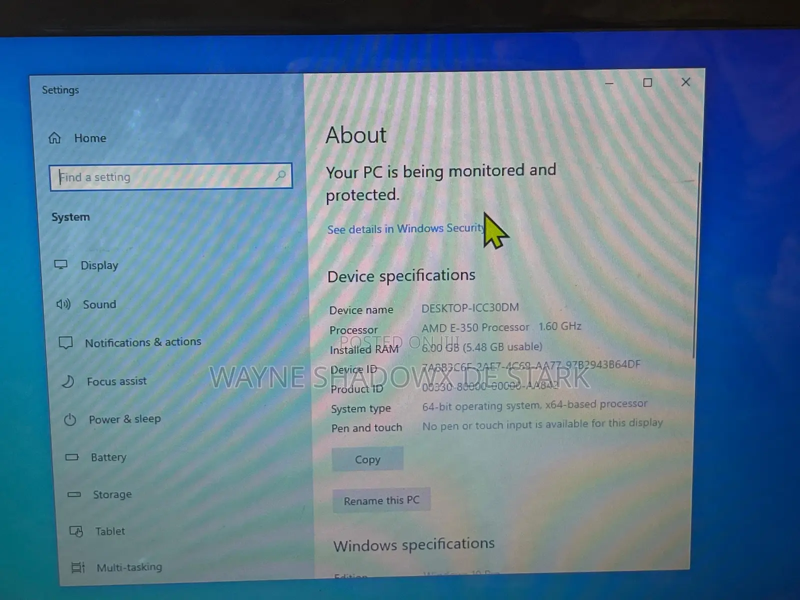 Laptop Medion Akoya S6421 6GB Intel HDD 320GB