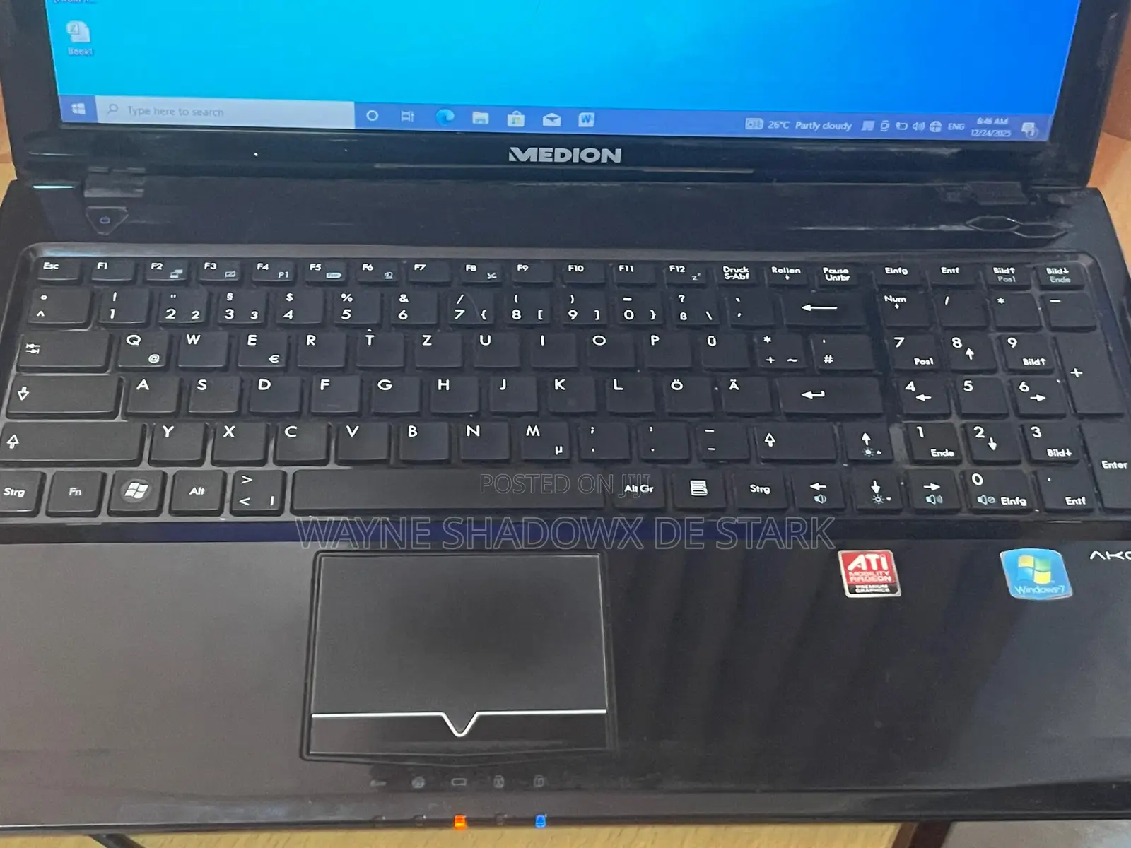 Laptop Medion Akoya S6421 6GB Intel HDD 320GB