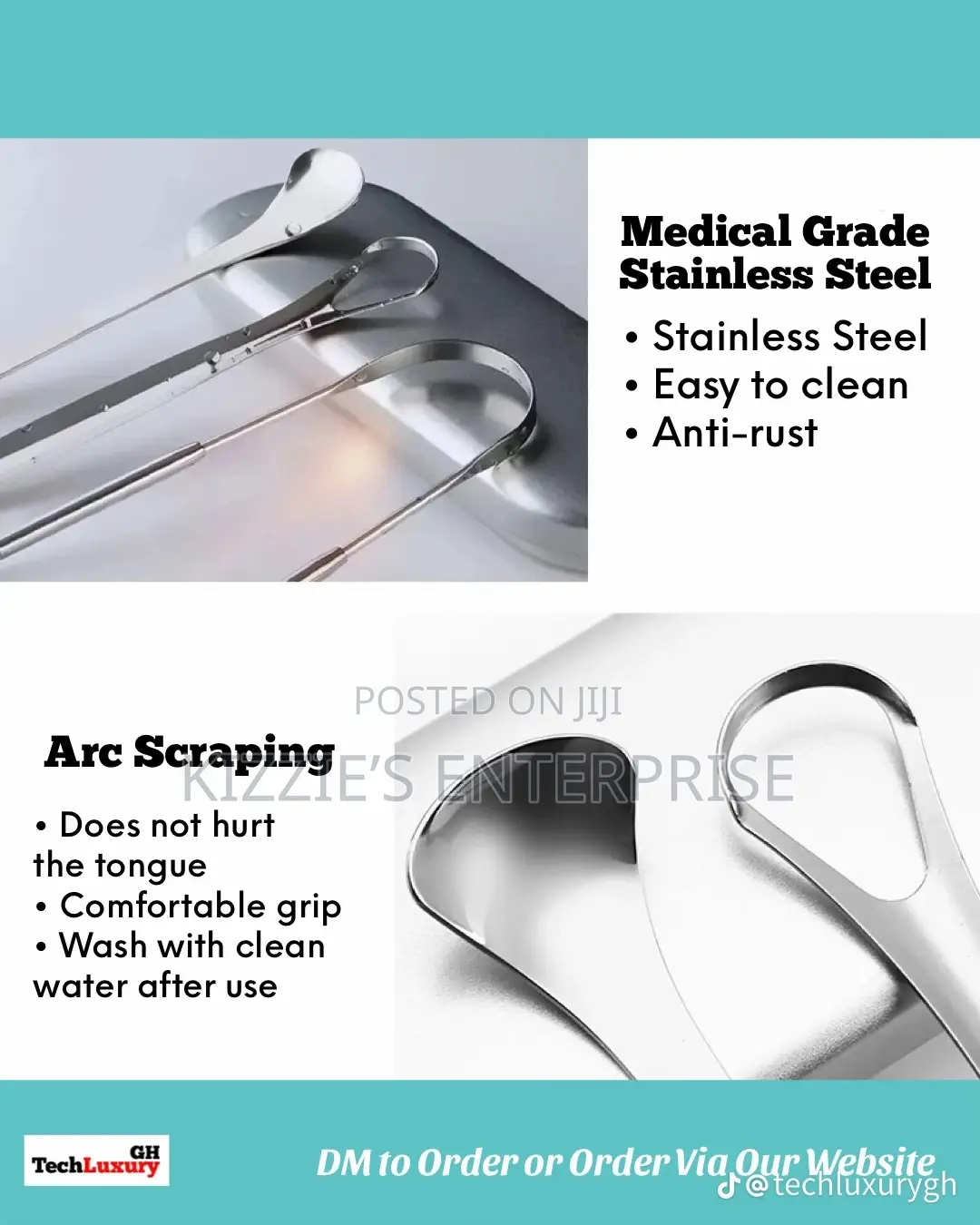 3pcs Tongue Scraper