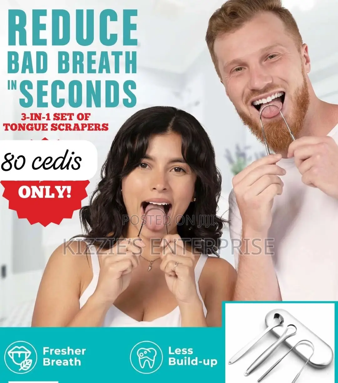 3pcs Tongue Scraper