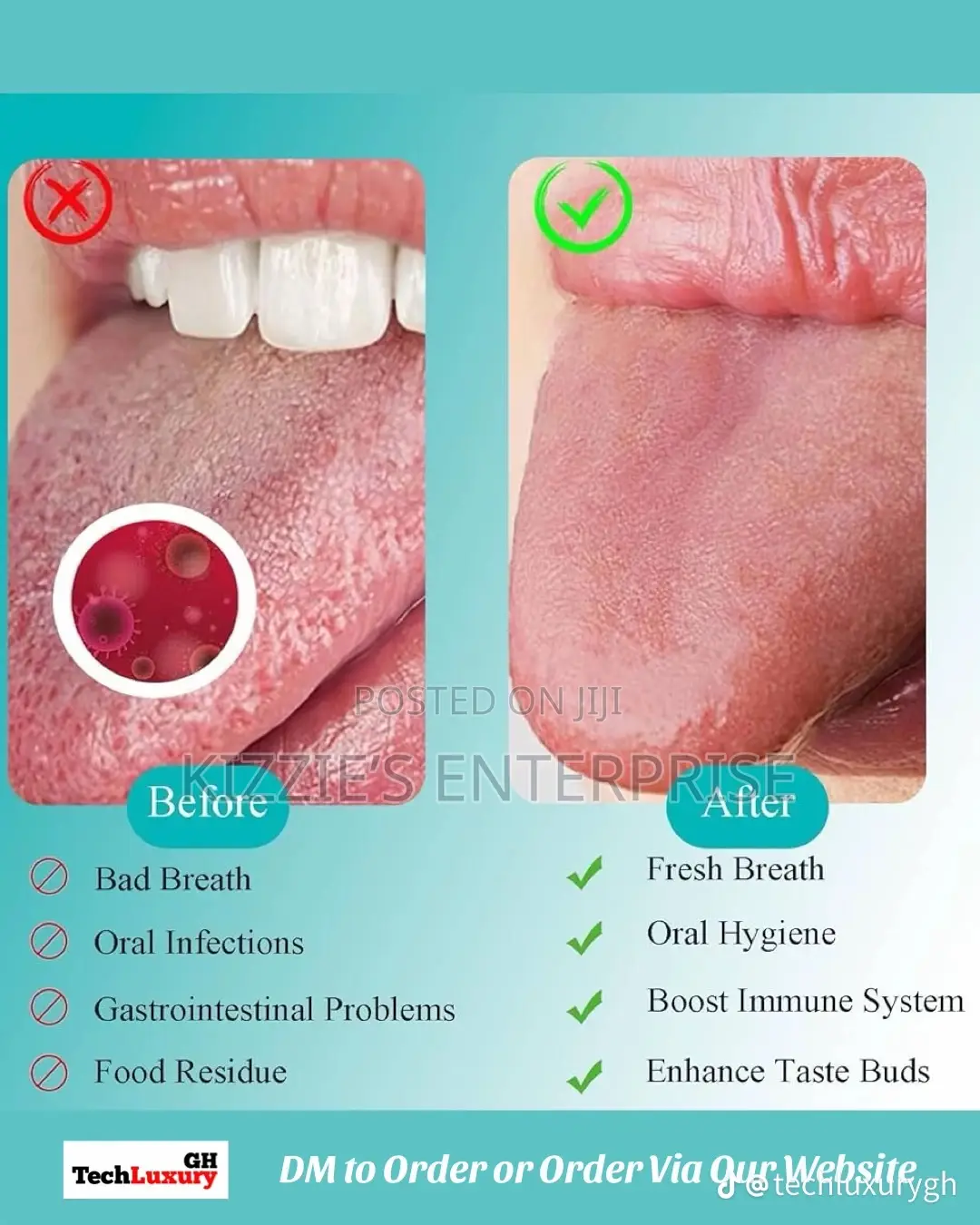 3pcs Tongue Scraper