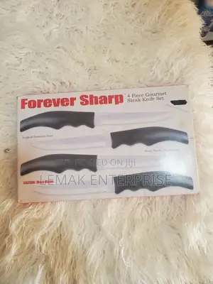 Steak Knife By Forever Sharp 4 Pieces Gourmet Steak Knife Set