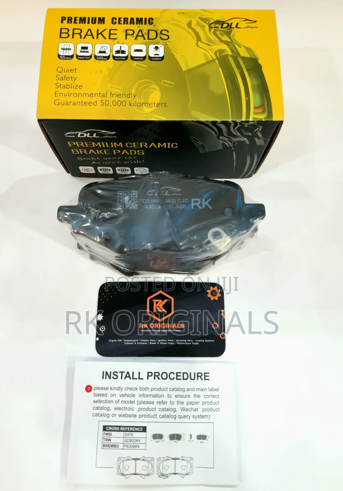 Honda Hr-v 23-25/Clarity 17-21 Ceramic Back Brake Pad From Korea