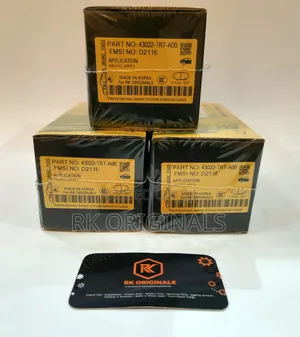 Honda Hr-v 23-25/Clarity 17-21 Ceramic Back Brake Pad From Korea