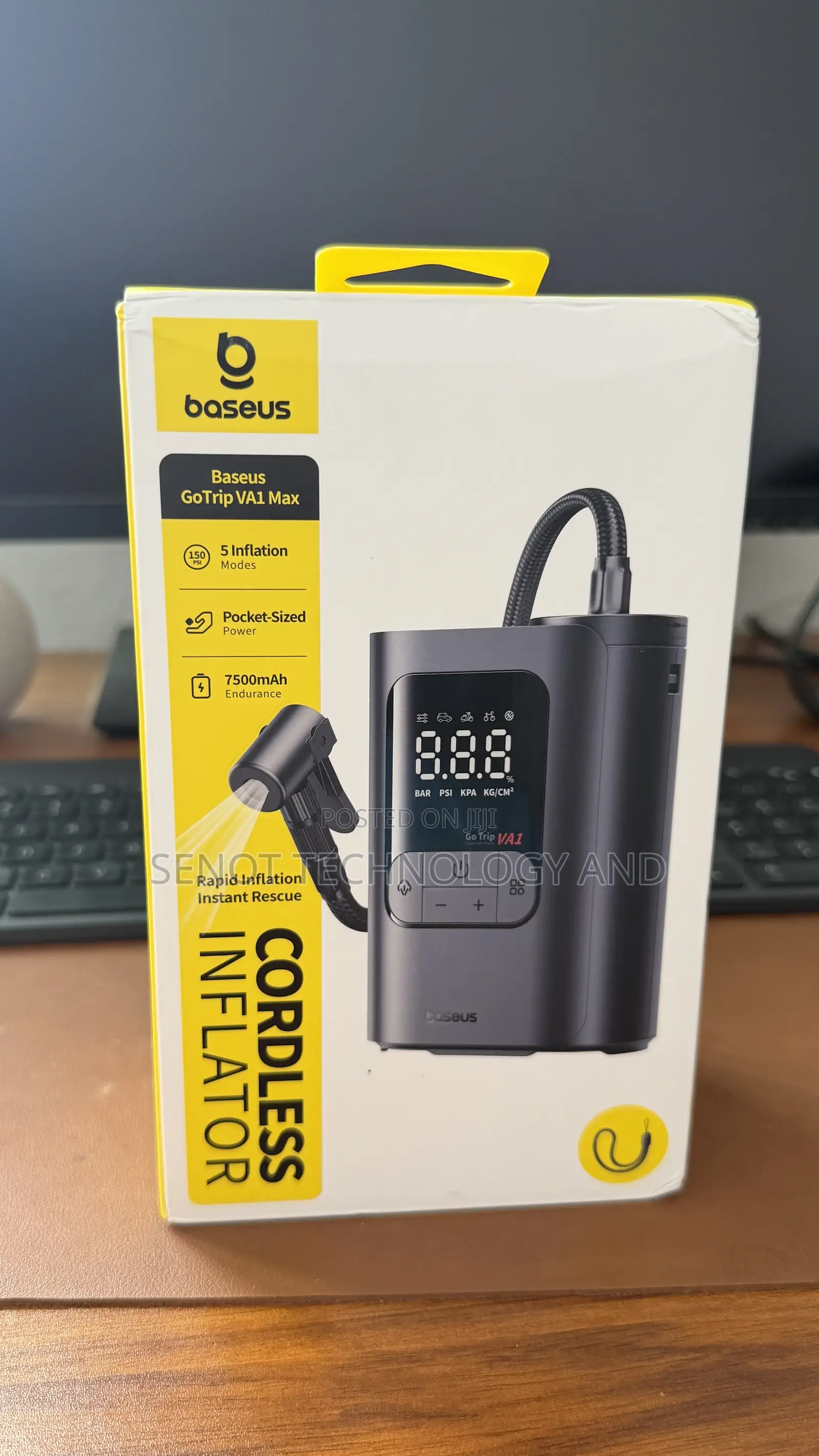 Car Tyre Inflator (Baseus Gotrip Va1 Pro)