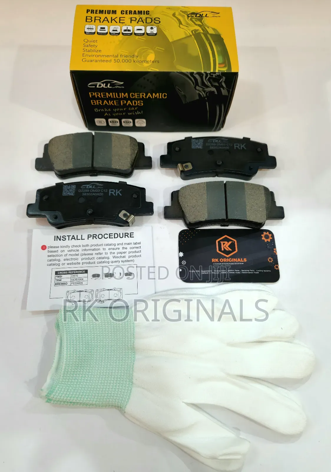 Sonata 20-26/Tucson 22-26//Niro 23-25/Sportage 21-25 Back Brake Pad