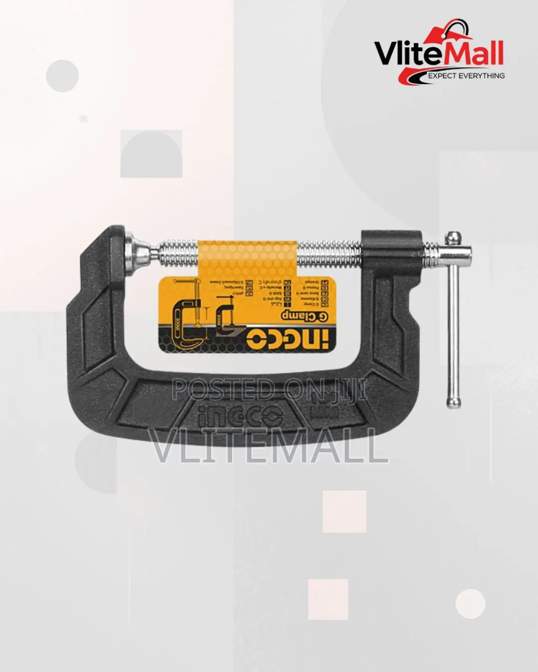 G Clamp 75mm 3 Inch Body Malleable Cast Iron Hgc0103 Ing-ht