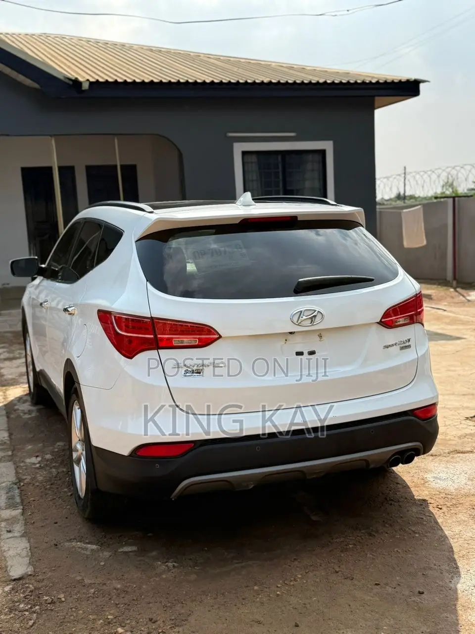 Hyundai Santa Fe Limited AWD 2016 White