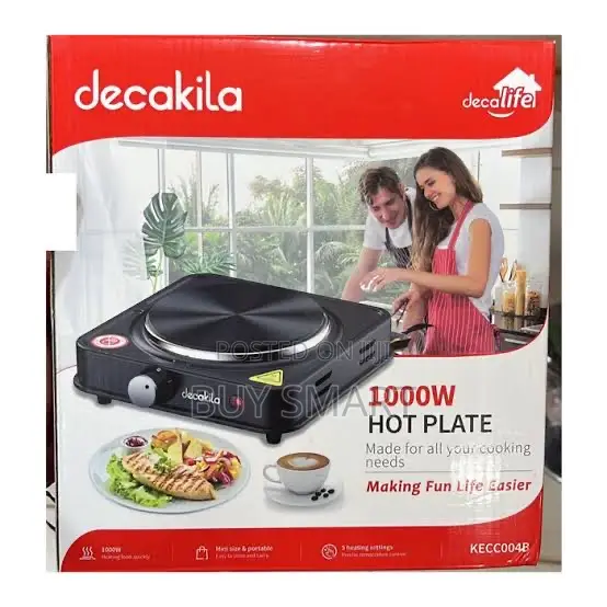Decakila 1000w Hot Plate
