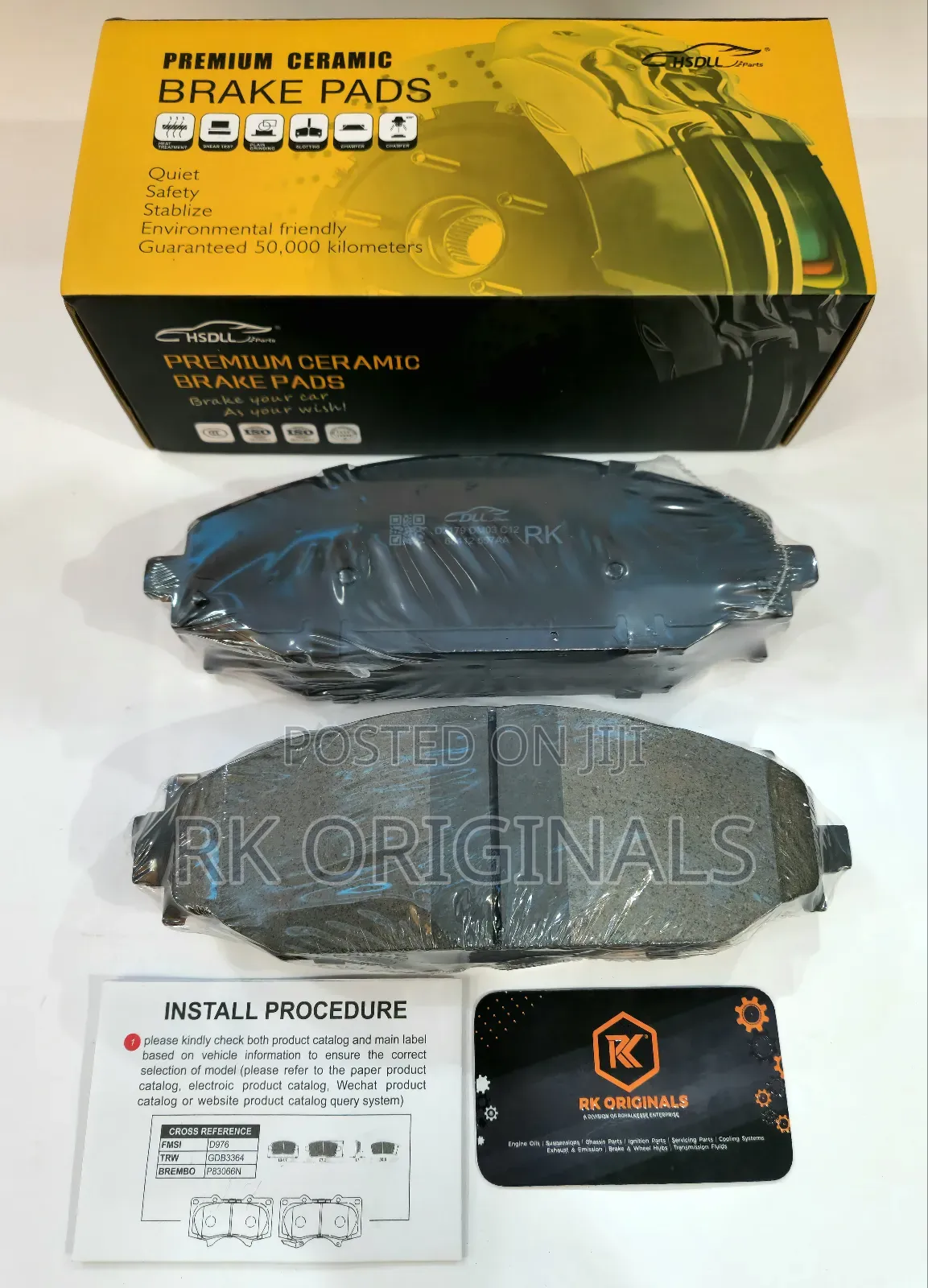 Ram1500/Grand Wagoneer 19-25 Ceramic Front Brake Pads