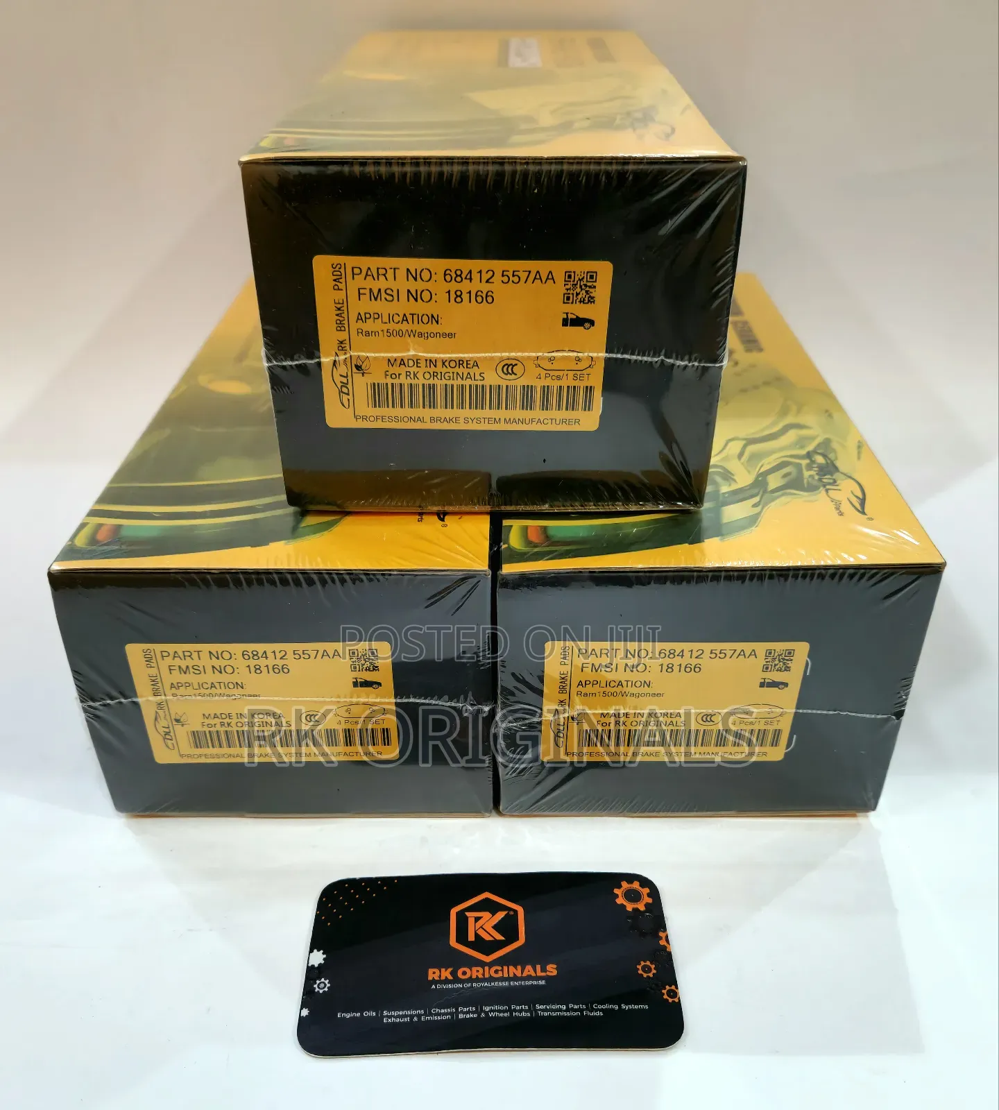 Ram1500/Grand Wagoneer 19-25 Ceramic Front Brake Pads