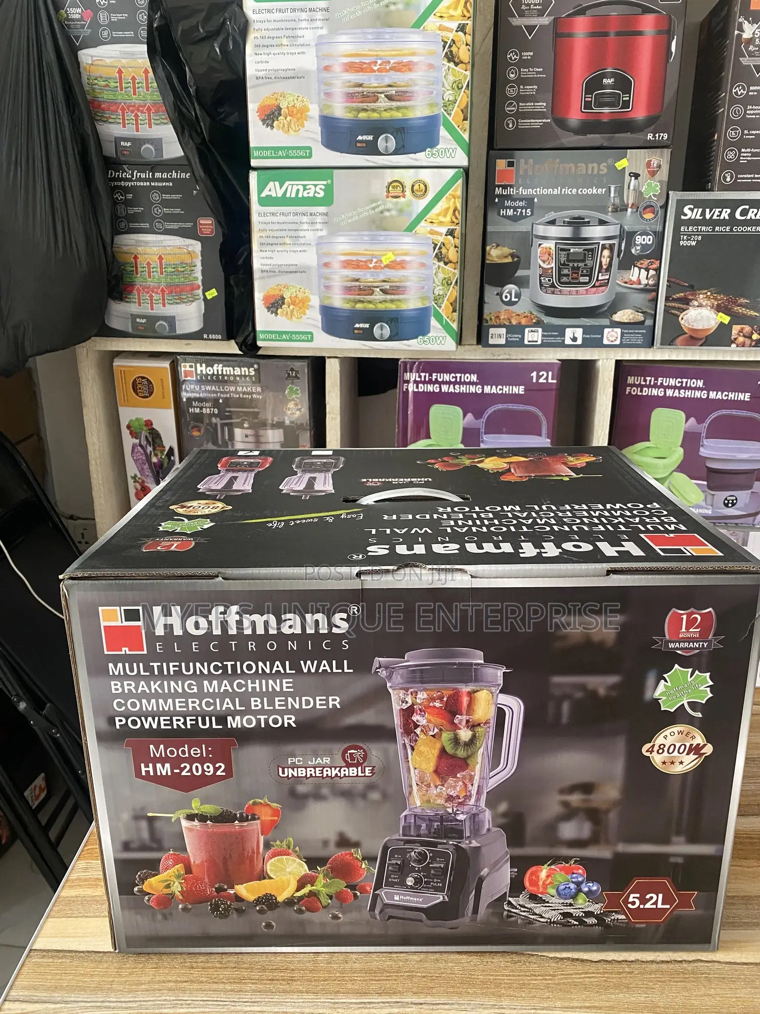5.2l Blender With Powerful Motor To Blend Your Veggies (Commercial)