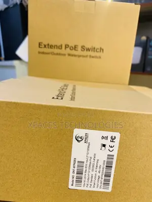 Xpaces 4 Port Poe + 2uplink Poe++ Outdoor Waterproof Switch