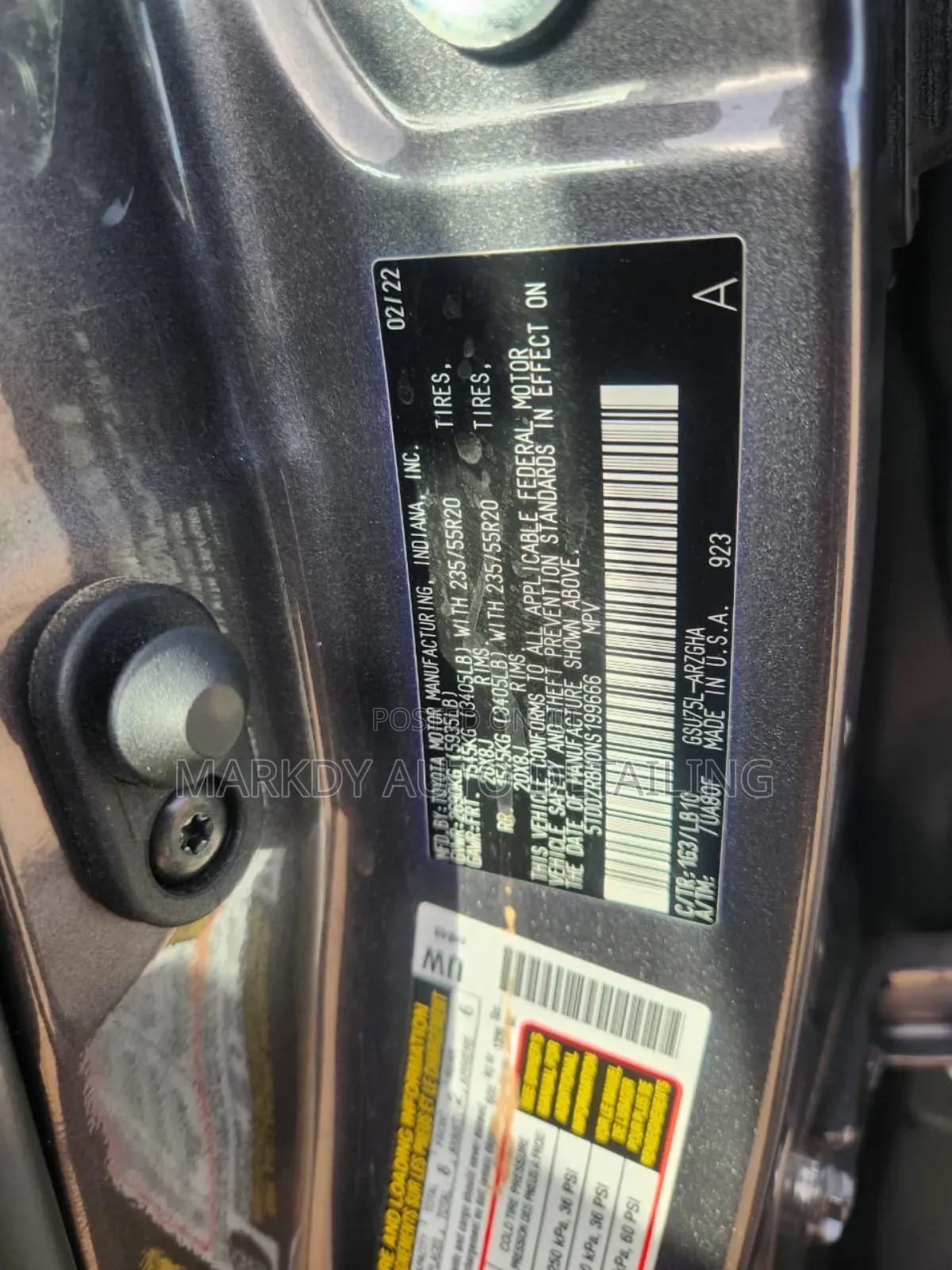 Toyota Highlander 2022 Gray