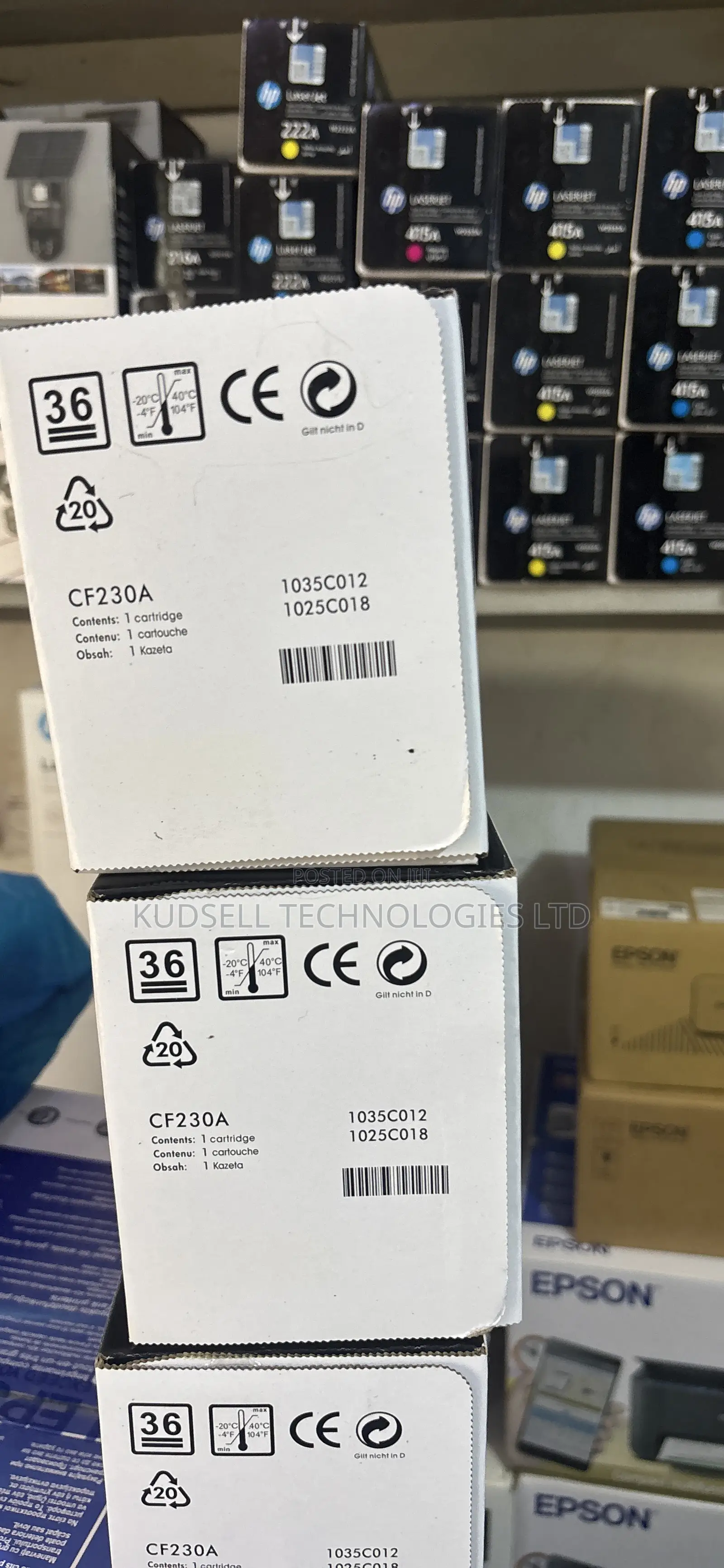 Hp 30a Black Laserjet Toner Cartridge, Cf230a
