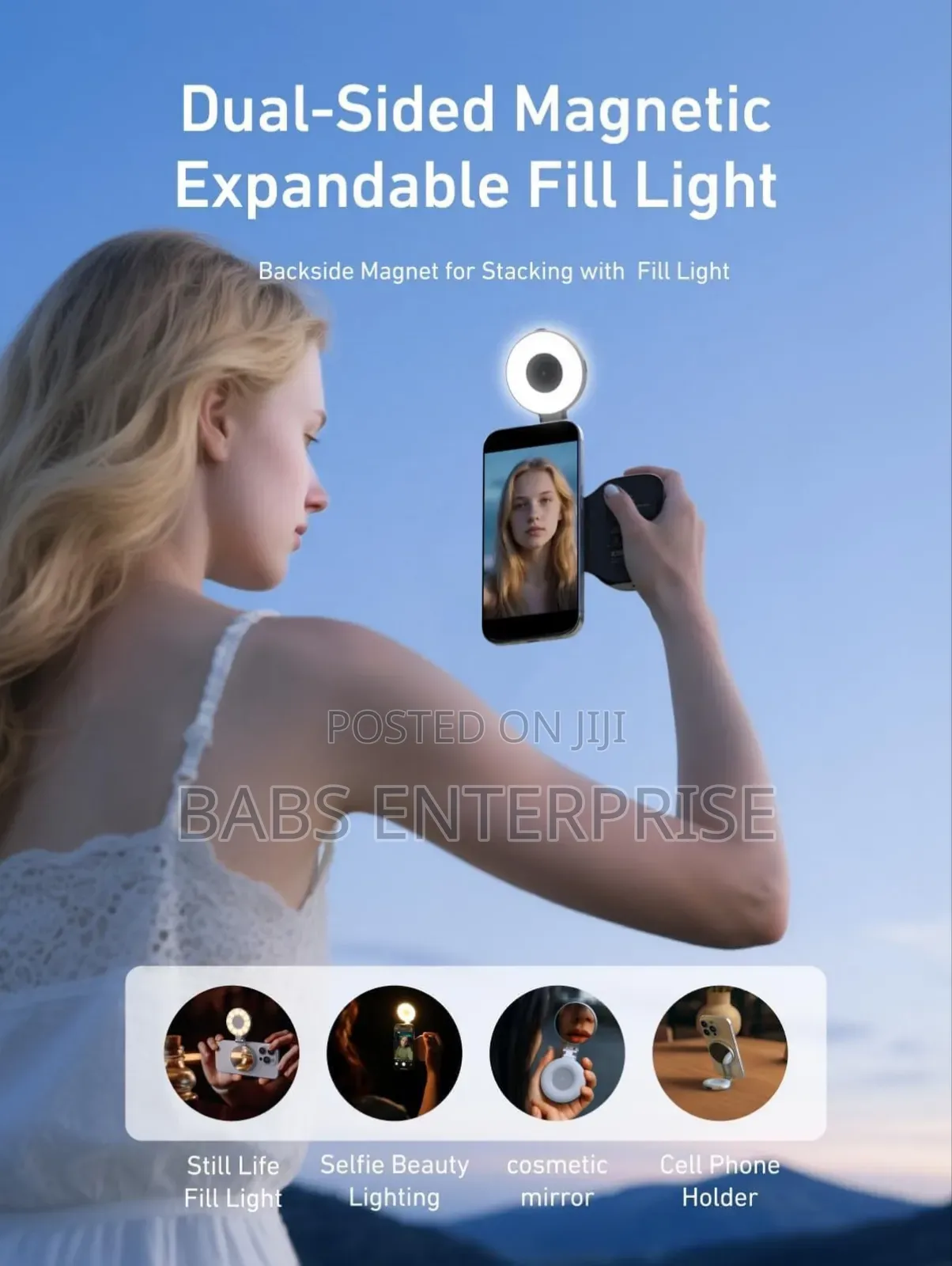 Telesin 3 in 1 Fun Shot Magnet Phone Camera Grip Creator Bundle Kit