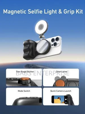 Telesin 3 in 1 Fun Shot Magnet Phone Camera Grip Creator Bundle Kit