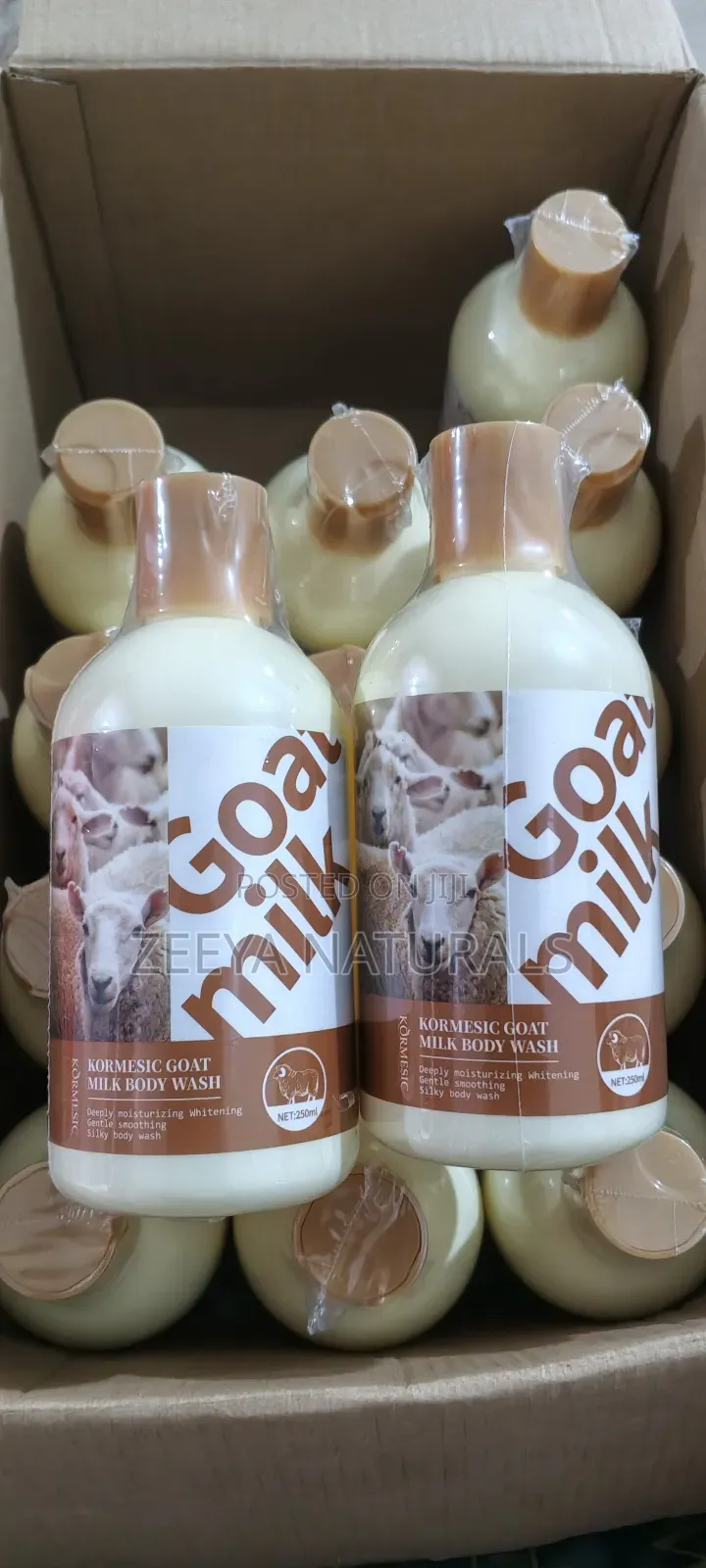 Goat Milk Shower Gel Lotion