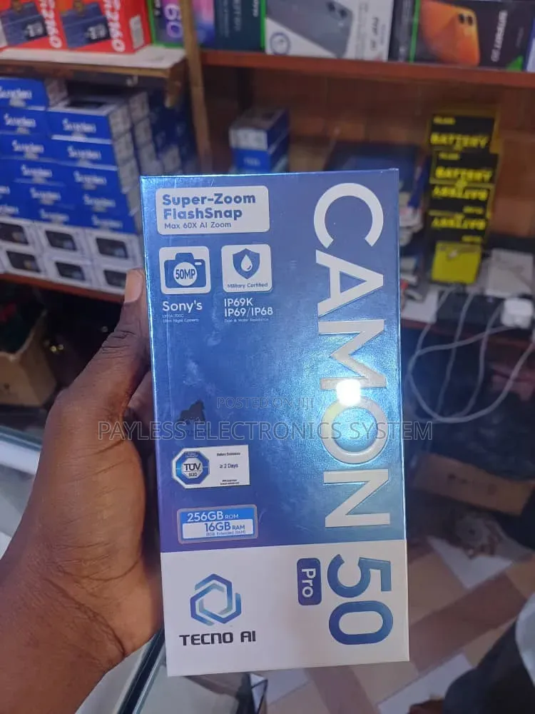 New Tecno Camon 50 Pro 256 GB