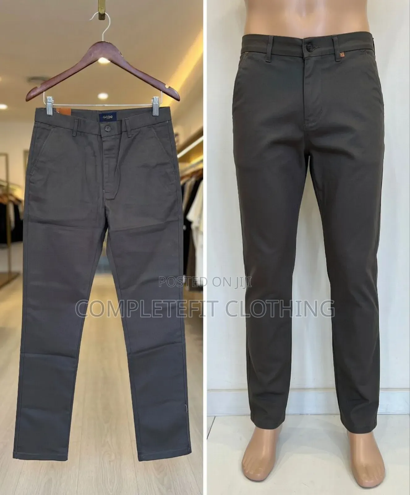 Khaki Trousers Available in Sizes and Colours