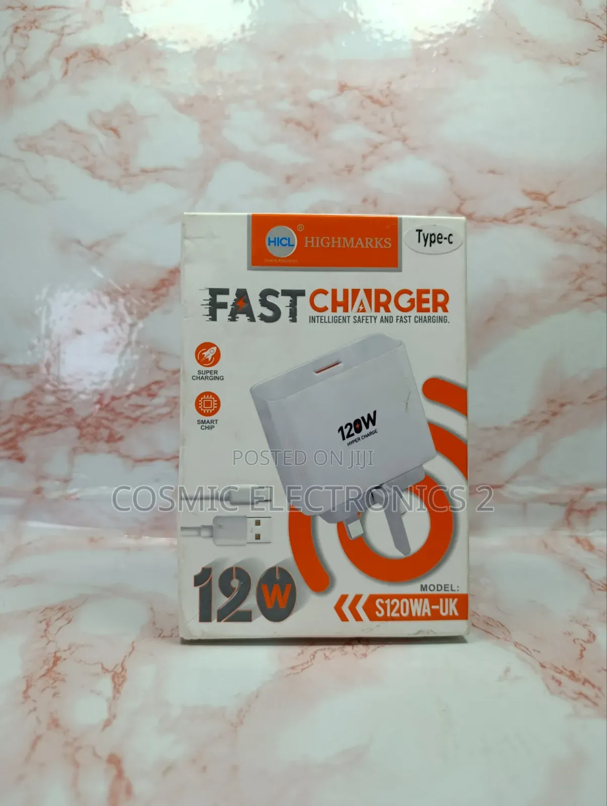120w S120wa-Uk Hicl Fast Charger Type-C Super Charging