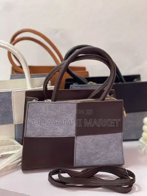 Denim Style Patchwork Bag