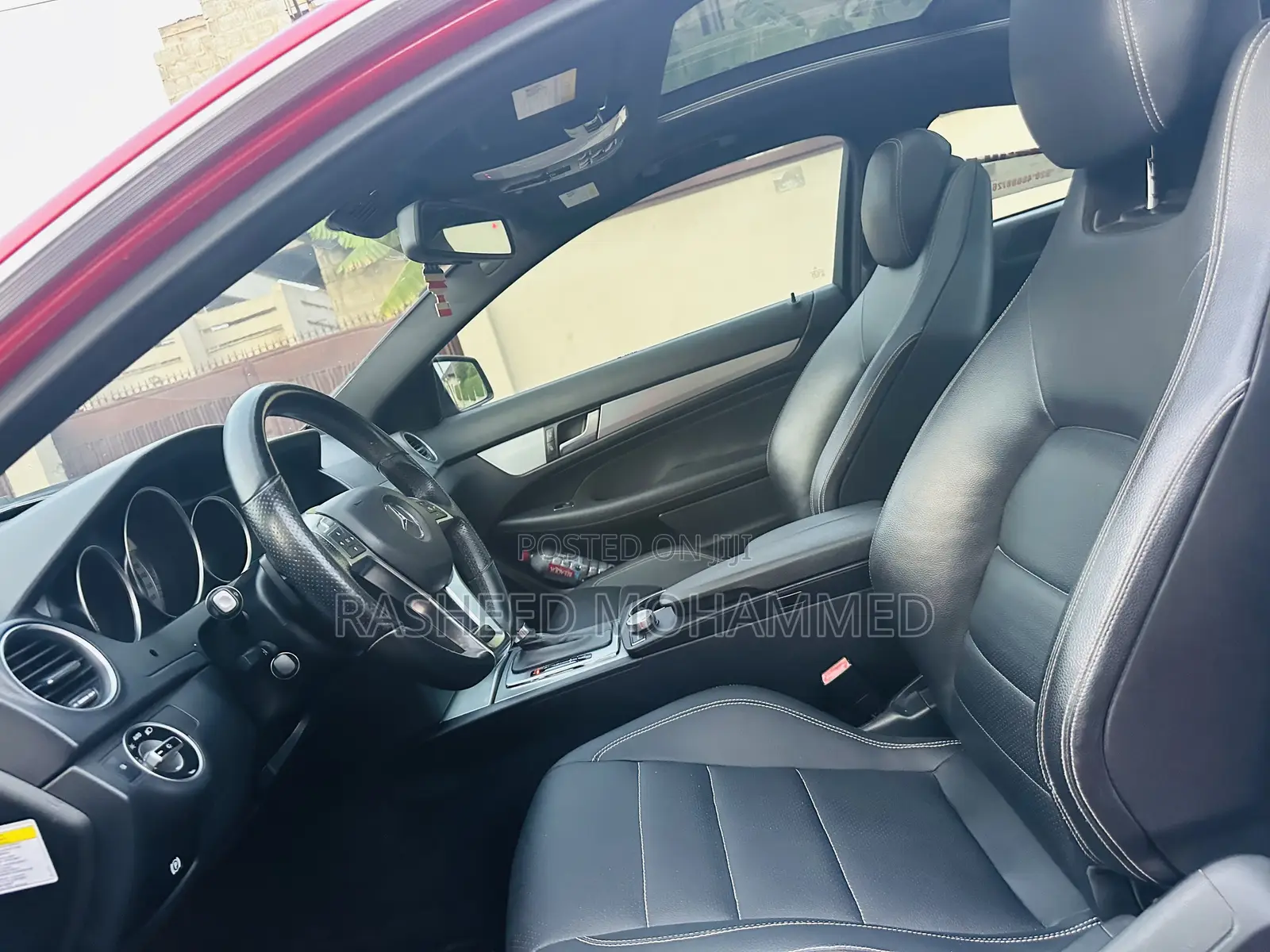 Mercedes-Benz C250 2014 Red