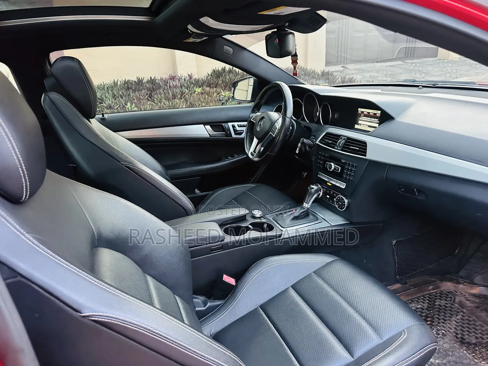 Mercedes-Benz C250 2014 Red