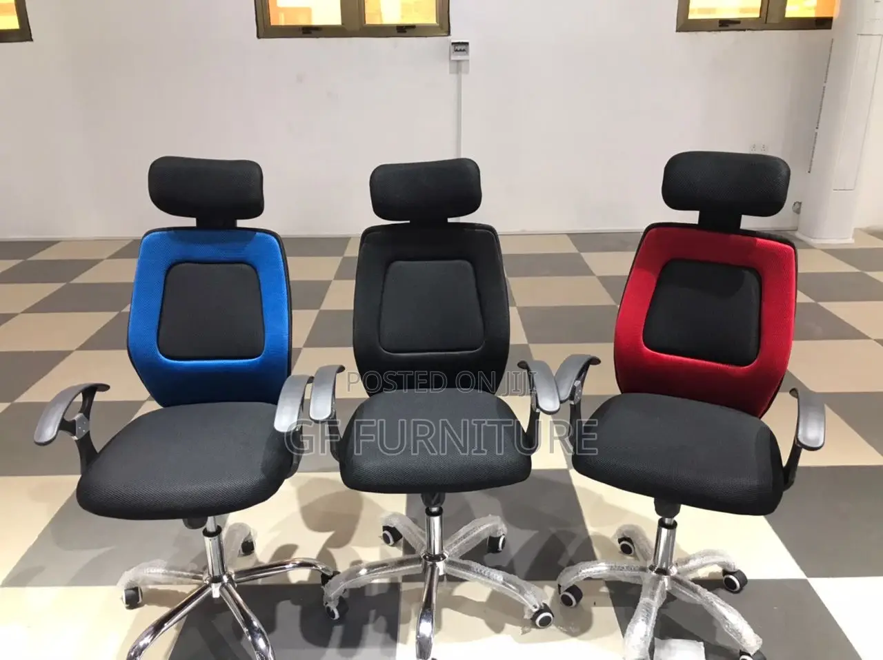 Office Chair With Headrest