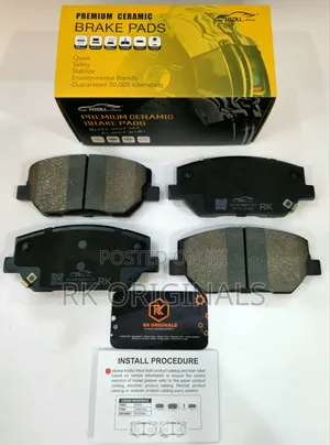 Santa Fe 19-20/Veloster 19-21 Ceramic Front Brake Pad From Korea