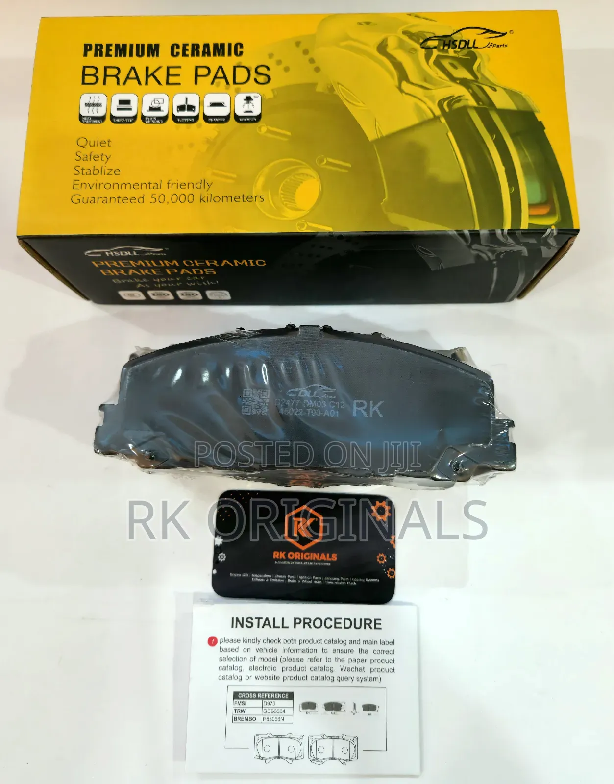 Honda Pilot 23-25/Passport 2026 Ceramic Front Brake Pad Korea