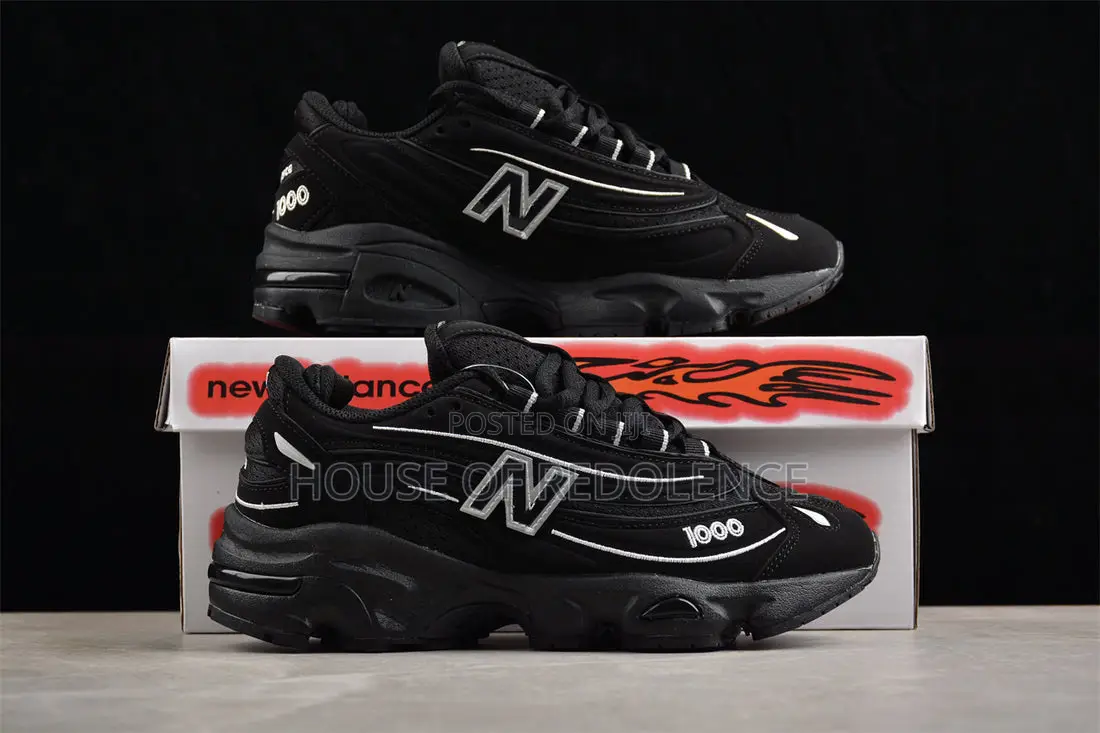 New Balance 1000 Black Cat/Magnet Sneakers