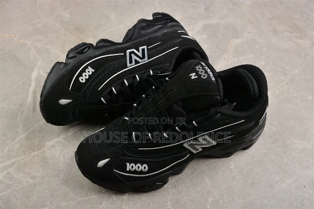 New Balance 1000 Black Cat/Magnet Sneakers